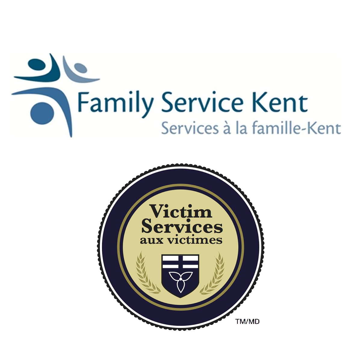 Family Service Kent and CK Victim Services logos